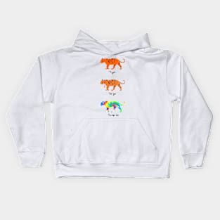 Tie-dye-ger Kids Hoodie